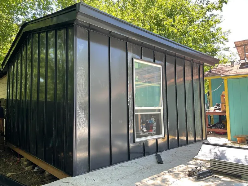 Black standing seam metal wall panels for Roof Inspection in Bayonet Point