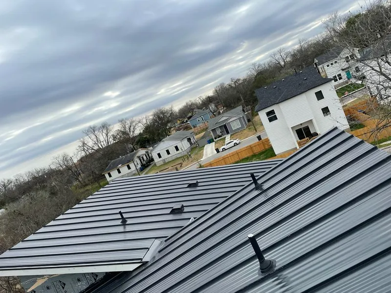 Standing seam metal roof panels with vents for Skylight Repair in Bayonet Point